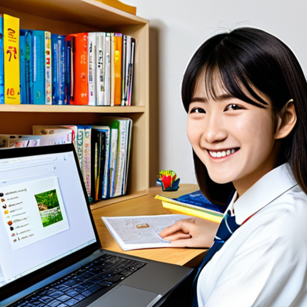 JLPT와 일본어 고급 학습 방법 - Immersive Learning**

"A brightly lit and inviting home study space, featuring a comfortable desk se...
