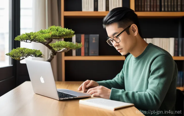 JLPT 시험 후 개인 포트폴리오 작성법 - Image Prompt 1: The Focused Creator** JLPT 시험 후 개인 포트폴리오 작성법 - Image Prompt 1: The Focused Creator**