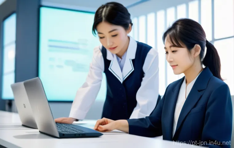 JLPT와 일본 내 자격증과의 연계성 연구 - **Prompt 2: Diverse Students Networking at a Japanese Career Fair**
    A vibrant, medium shot captu...